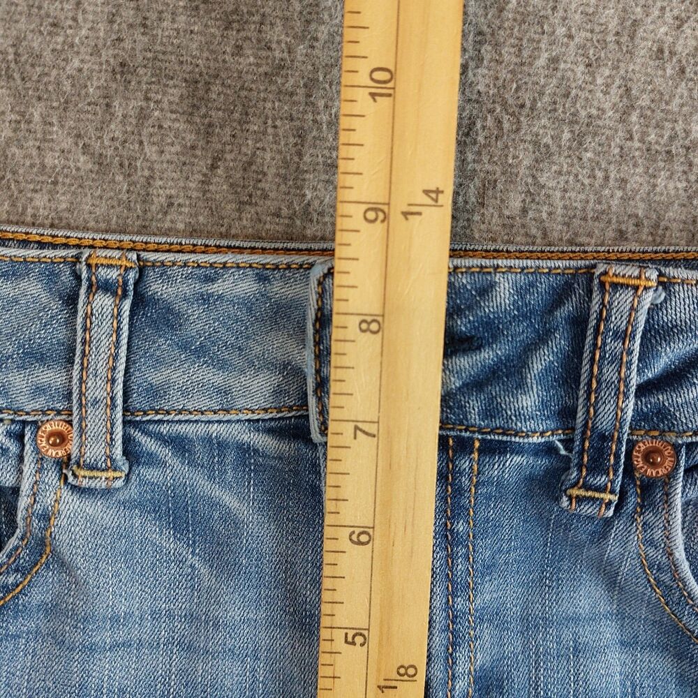 American Eagle Favorite Boyfriend Super Stretch Jeans Women's 8 (Fit 32x30) Blue - Picture 6 of 8